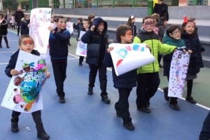 manifestación por los derechos